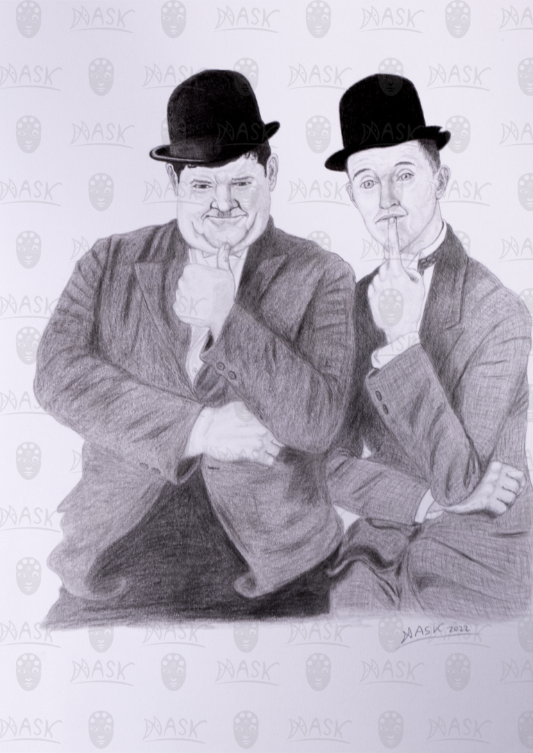 Stan Laurel und Oliver Hardy