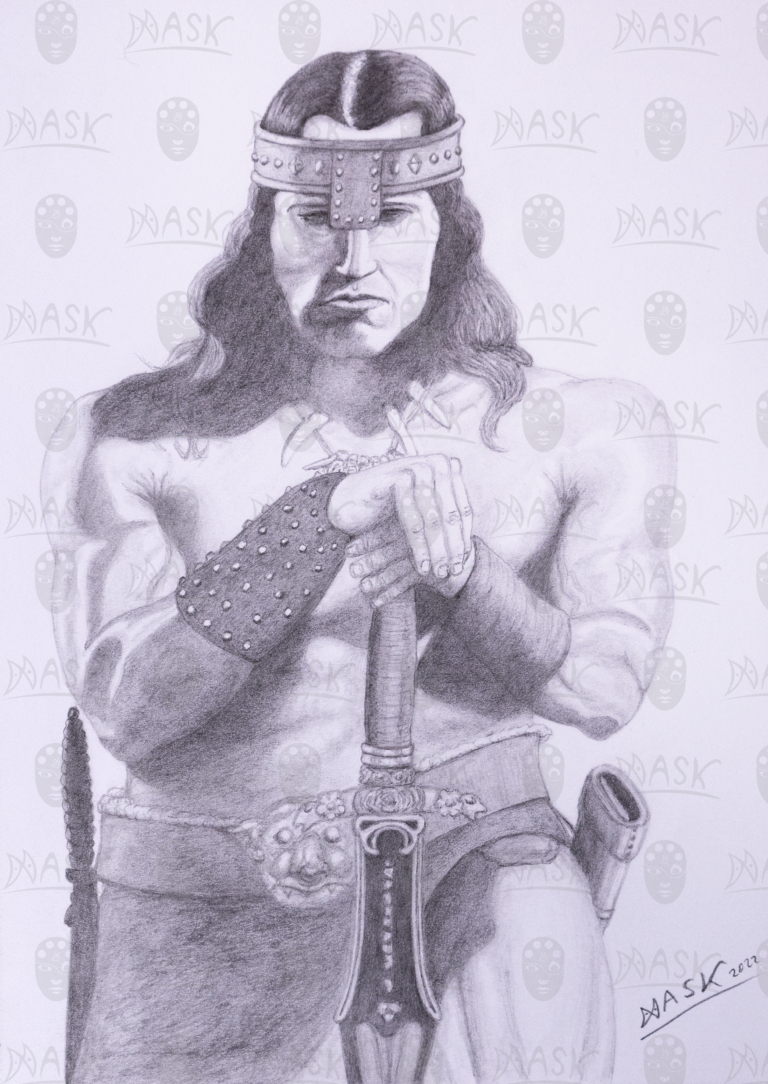 Arnold SChwarzenegger als Conan